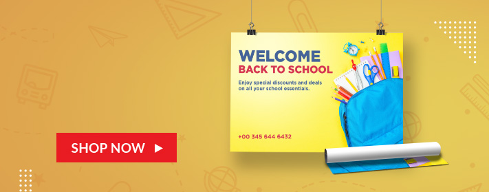 Say it loud and proud with back to school posters